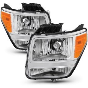 ACANII - For 2007 2008 2009 2010 2011 Dodge Nitro Headlights Headlamps Replacement Driver + Passenger Side in Kuwait