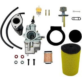 مجموعة كربون كربن مناسبة لـ Yamaha Timberwolf YFB 250 TFB250 YFB250FW 1992-2000 ، أجزاء 4BD-14101-00-00 1YW-14451-00-00 مرشح الهواء in Saudi Arabia