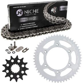 NICHE Drive Sprocket Chain Combo for KTM 250 EXC MXC XCF-W Six Days Front 13 Rear 52 Tooth 520V-X X-Ring 118 Links in Saudi Arabia