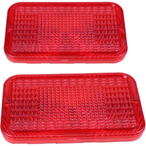 2PCS Red Taillight Lens LVU18747 Compatible for John Deere 1026R 2025R 2032R 3025E 3032E 4120 4410 4710 5090E 5100E in Kuwait