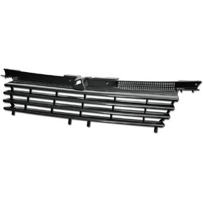7422445310378 Compatible With 1999-2005 VW Jetta/Bora MK4 Glossy Black Aluminum Mesh Front Bumper Grill Grille in Saudi Arabia