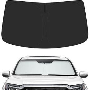 Car Windshield Sun Shown for Honda 2017-2025 Ridgeline Accessories (OEM Design) عاكس عزل عزل حراري قابلة للطي Sunshade للحماية النهائية in Kuwait