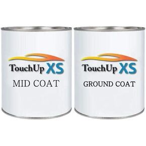 TouchupXS-Perfect Match for Mitsubishi W23 Viking White Pearl Half Pint Basecoat Paint in Saudi Arabia