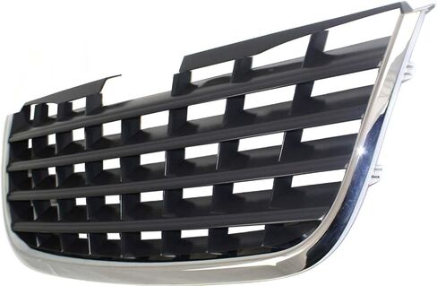 مجموعة مصبغة المرآب-برو متوافقة مع 2008-2010 Chrysler Town & Country Chrome Shell مع إدراج أسود in Saudi Arabia