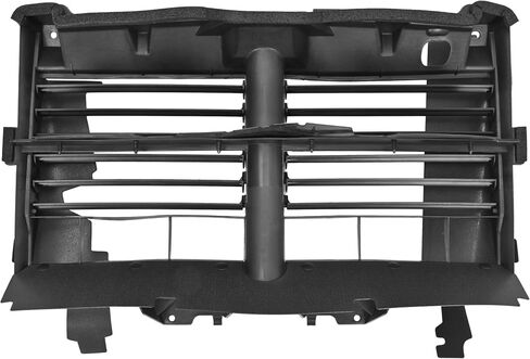Kuafu Radiator Grille مصراع بدون محرك متوافق مع 2013-2018 RAM 1500 و 2019-2024 RAM 1500 استبدال البلاستيك الكلاسيكي لـ 68302660AA 68302660AB CH1206110 in Saudi Arabia