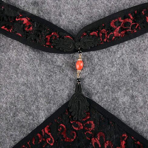 Women's Sexy Cheongsam Underwear Uniform Peacock Embroidery Lace Maid Cosplay Lingerie in Saudi Arabia