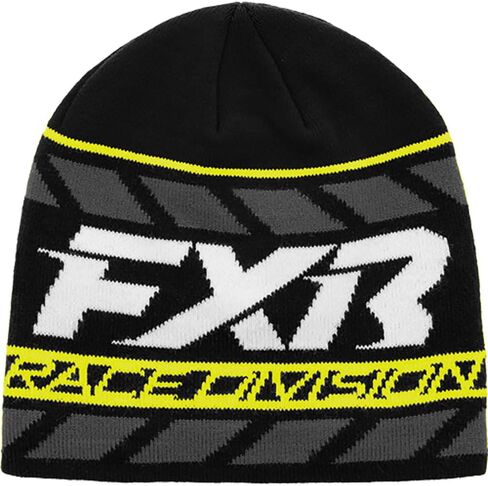FXR Race Division Beanie Hat Black/Hi-Vis in Saudi Arabia