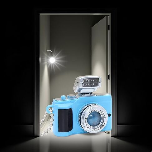 Mini Camera Keychain Key Ring with Flashlight Sound Bag Phone Pendant, Car Keychain Accessories for Women Men, Car Keychain in Saudi Arabia