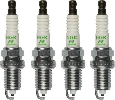 NGK Set of 4 V-Power Spark Plugs Gap 0.044 For Honda TRX700XX 2008-2009 in Saudi Arabia
