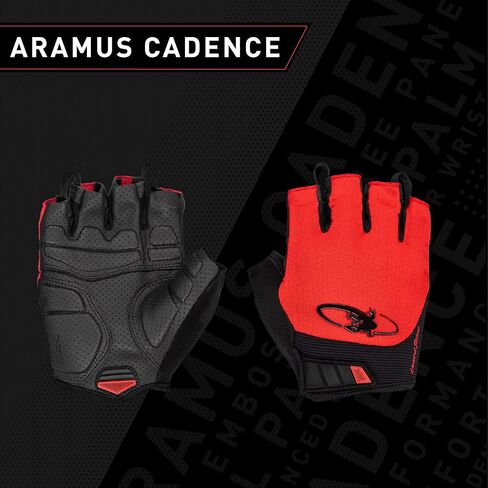Lizard Skins Aramus Cadence Short Finger Cycling Gloves – 3 Colors Unisex Padded Road Bike Gloves in Saudi Arabia