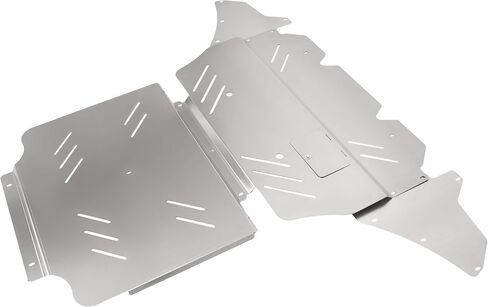 Kuafu Lower Engine Splash Shield متوافق مع 2008-2016 Audi A4 2.0L توربو الألومنيوم الفضي in Saudi Arabia