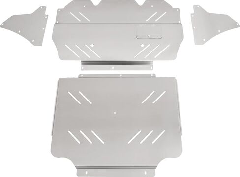 Kuafu Lower Engine Splash Shield متوافق مع 2008-2016 Audi A4 2.0L توربو الألومنيوم الفضي in Saudi Arabia