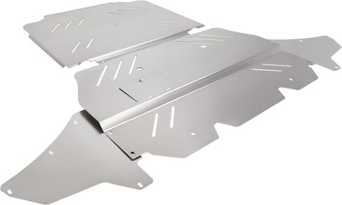 Kuafu Lower Engine Splash Shield متوافق مع 2008-2016 Audi A4 2.0L توربو الألومنيوم الفضي in Saudi Arabia