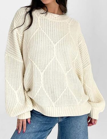 Kinghua Cable Sweater Sweater Women Fall Fashion Winter Fashit in Kuwait