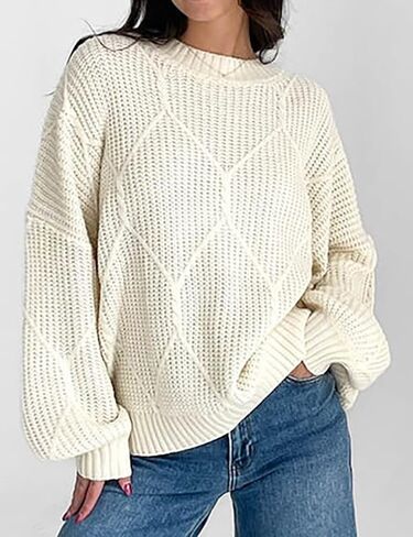 Kinghua Cable Sweater Sweater Women Fall Fashion Winter Fashit in Kuwait