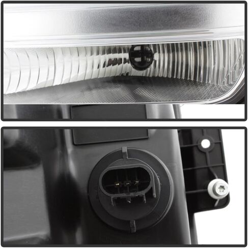 ACANII - For 2007 2008 2009 2010 2011 Dodge Nitro Headlights Headlamps Replacement Driver + Passenger Side in Saudi Arabia