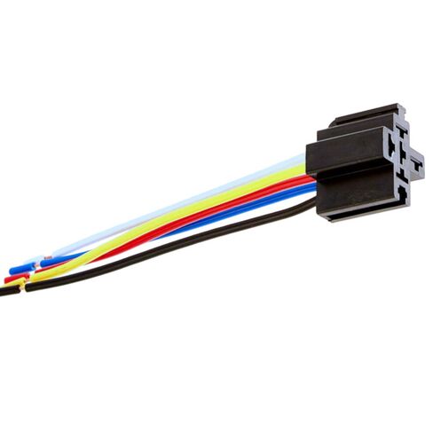 12V 30 40A SPDT BOSCH Style Automotive Relays & 5 Wire Socket Harness (1 Pack) in Kuwait
