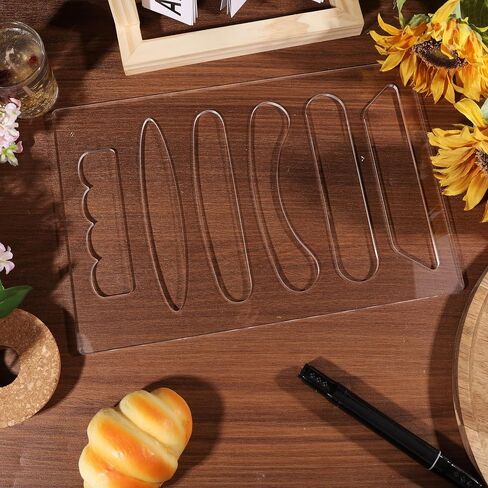 Board Handle Router Template Acrylic Router Template for Woodworking Inlay Template Charcuterie Board Handle Decorative Router Templates 7.9x11.8inch in Kuwait