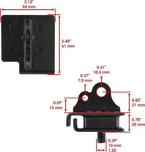 Caltric Front and Rear Engine Mount Rubber Dampers Compatible with Yamaha Grizzly YFM660 2002 2003-2008 in Saudi Arabia