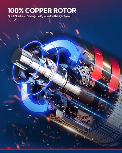 KAX Starter Motor Compatible with Toyota 4Runner V6 3.4L, T100 V6 3.4L, Tacoma Tundra 3.4L V6, 12V 1.4KW 9 Teeth CW OSGR, Automotive Starters Replacement for 17671N 17697 in Saudi Arabia