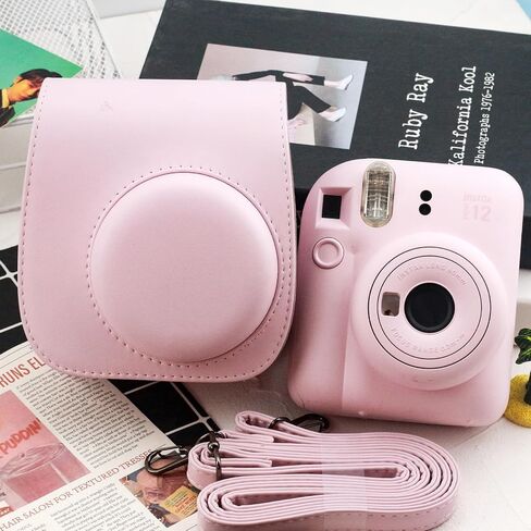 Compact Camera Case fits Instax Mini 12 Film Case with Travel-Friendly Design, Vibrant Colors, and Everyday Functionality – Perfect for Families in Saudi Arabia