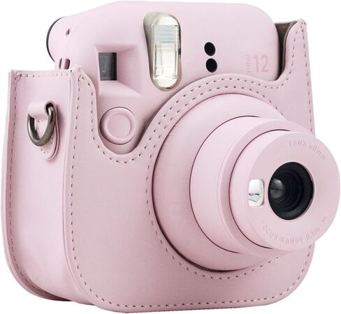 Compact Camera Case fits Instax Mini 12 Film Case with Travel-Friendly Design, Vibrant Colors, and Everyday Functionality – Perfect for Families in Saudi Arabia