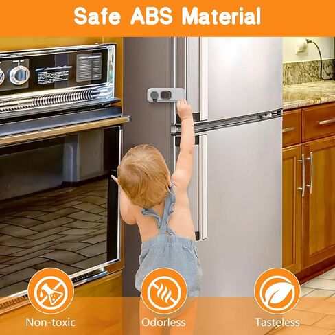 2 Pack Oven Lock Child Safety Heat-Resistant Oven Baby Proofing Locks with Strong Adhesive Oven Safety Locks for Toddlers Prevent Babies And Dogs from Opening Child Proof Locks（Only For Flat Surface） in Saudi Arabia