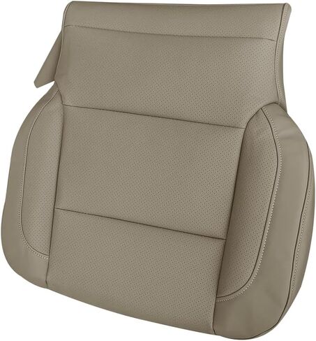 غطاء مقعد جلدي مثقب السائق ، غطاء مقعد جانبي بديل ، يتوافق مع Chevy Silverado/مع GMC Sierra 1500 2500HD 3500HD LS LTZ SLT 2015-2019 in Kuwait