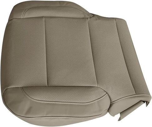 غطاء مقعد جلدي مثقب السائق ، غطاء مقعد جانبي بديل ، يتوافق مع Chevy Silverado/مع GMC Sierra 1500 2500HD 3500HD LS LTZ SLT 2015-2019 in Kuwait