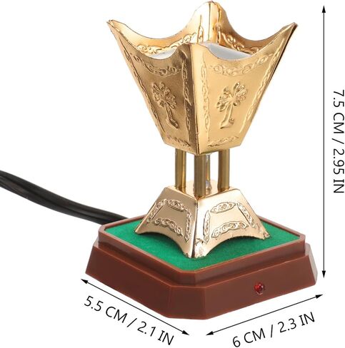 Stobaza Bakhoor Electric Bisense burner for Home Vintage Arab Oud Frankense Resins Burner for Car in Kuwait