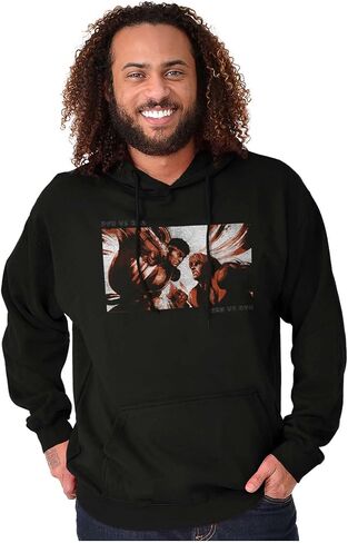 Brisco Brands Street Fighter Vintage Ryu Ken Gamer Hoodie Sweatshirt Women Men in Saudi Arabia