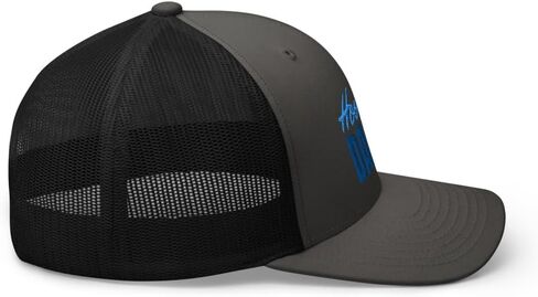 Hoochie Daddy Curved Bill Trucker Hat Mid Crown Adjustable Cap in Saudi Arabia