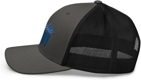 Hoochie Daddy Curved Bill Trucker Hat Mid Crown Adjustable Cap in Saudi Arabia
