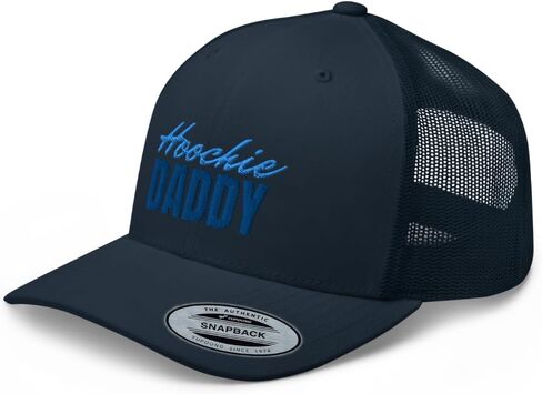 Hoochie Daddy Curved Bill Trucker Hat Mid Crown Adjustable Cap in Saudi Arabia