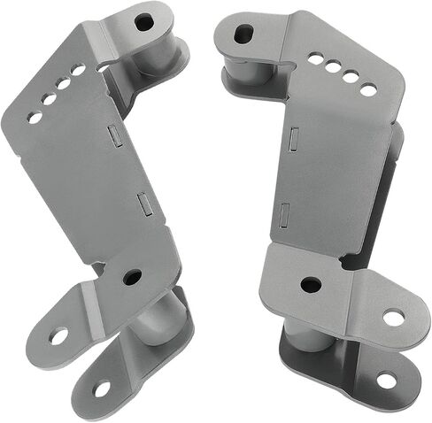 MaxPeedingrods قوس نقل ذراع التحكم السفلى في الجبهة لجيب Wrangler JK JKU 2007-2018 مع رفع 2-4 بوصة ، رمادي in Saudi Arabia