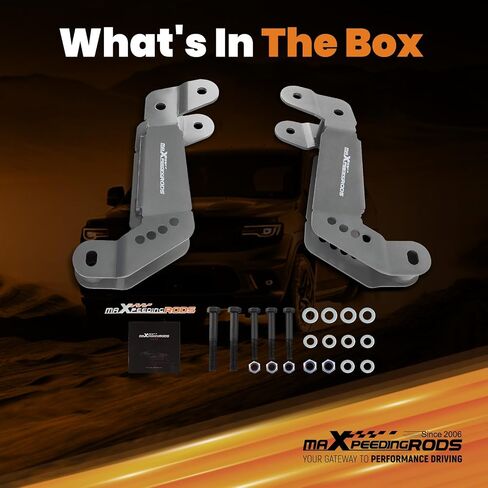MaxPeedingrods قوس نقل ذراع التحكم السفلى في الجبهة لجيب Wrangler JK JKU 2007-2018 مع رفع 2-4 بوصة ، رمادي in Saudi Arabia