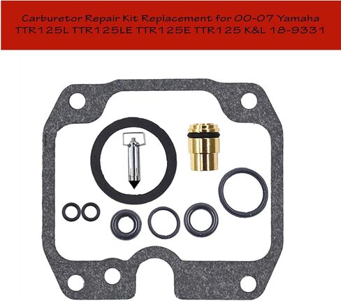 استبدال مجموعة Carburetor Reply لـ Yamaha TTR125L TTR125LE TTR125E TTR125 K & L 18-9331 in Saudi Arabia