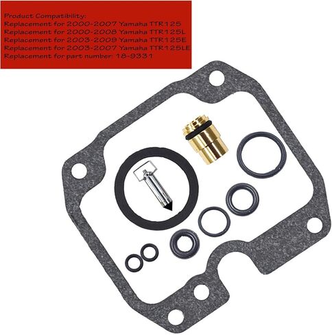 استبدال مجموعة Carburetor Reply لـ Yamaha TTR125L TTR125LE TTR125E TTR125 K & L 18-9331 in Saudi Arabia