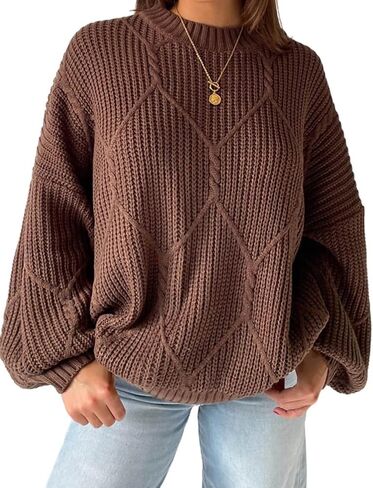 Kinghua Cable Sweater Sweater Women Fall Fashion Winter Fashit in Kuwait
