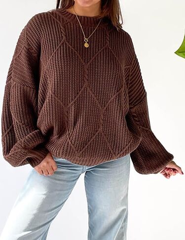 Kinghua Cable Sweater Sweater Women Fall Fashion Winter Fashit in Kuwait