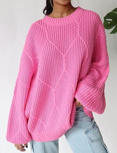 Kinghua Cable Sweater Sweater Women Fall Fashion Winter Fashit in Kuwait