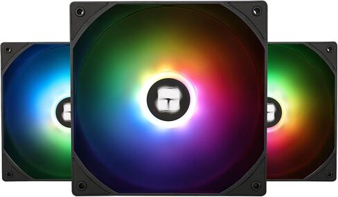 مروحة TL-C14C X3 CPU TRAMALRIGHT ، مروحة كمبيوتر صامتة 40 ملم ، مروحة كمبيوتر صامتة 4Pin مع S-FDB ، 3 عبوات ، تصل إلى 1500 دورة في الدقيقة (أسود) in Saudi Arabia
