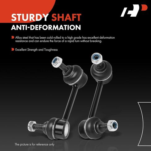 A-Premium 2 x Rear Sway Bar Links Stabilizer Bar Links, Compatible with Nissan Altima 2007-2013, Maxima 2009-2014 in Saudi Arabia