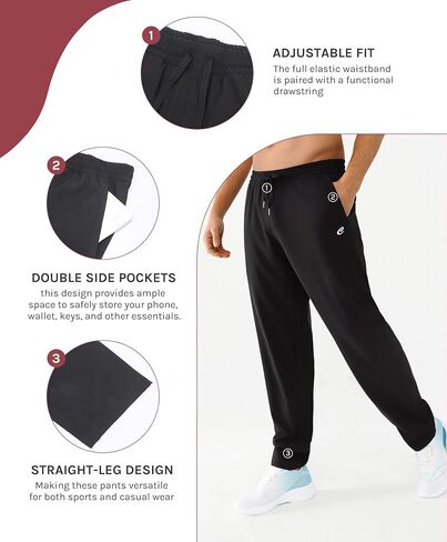 Men's Lightweight Quick-Dry Hiking Pants Water Resistant Elastic Waist with Pockets for Travel Running Fishing in Saudi Arabia
