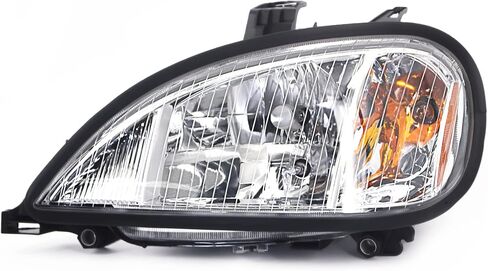 Torque Headlight PAIR Replacement for 1996-2017 Freightliner Columbia Semi Trucks [Included All Bulbs] Driver Left Passenger Right Side Set Assembly DOT SAE Approved Headlamp (TR026-L, TR026-R) in Saudi Arabia