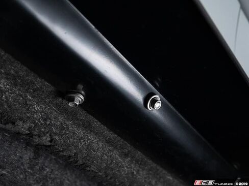 ECS Flat Side Skirts (Gloss Black) Compatible with Audi B8/B8.5 A4/S4 in Saudi Arabia