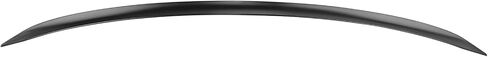 IKON MOTORSPORTS, Trunk Spoiler Compatible with 2019-2023 Porsche Cayenne 9Y3 5-Door Coupe, Unpainted Black ABS Plastic Rear Middle Spoiler Wing, 2020 2021 2022 in Saudi Arabia
