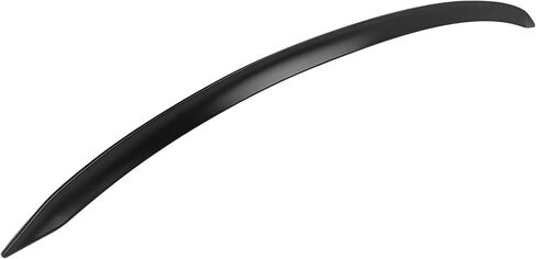 IKON MOTORSPORTS, Trunk Spoiler Compatible with 2019-2023 Porsche Cayenne 9Y3 5-Door Coupe, Unpainted Black ABS Plastic Rear Middle Spoiler Wing, 2020 2021 2022 in Saudi Arabia