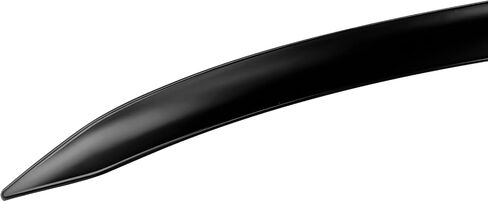 IKON MOTORSPORTS, Trunk Spoiler Compatible with 2019-2023 Porsche Cayenne 9Y3 5-Door Coupe, Unpainted Black ABS Plastic Rear Middle Spoiler Wing, 2020 2021 2022 in Saudi Arabia