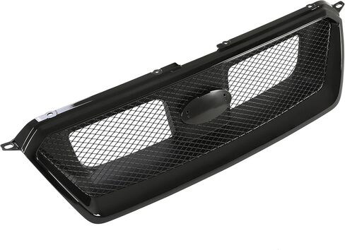 Hecasa Sporty Black Mesh Grille Assembly متوافق مع 2012-2016 Subaru Impreza 2013-2015 Subaru XV Crosstrek 2016-2017 Subaru Crosstrek Replacement for 91122fj020 in Saudi Arabia